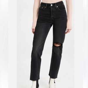 Levi’s wedge straight Sz 27